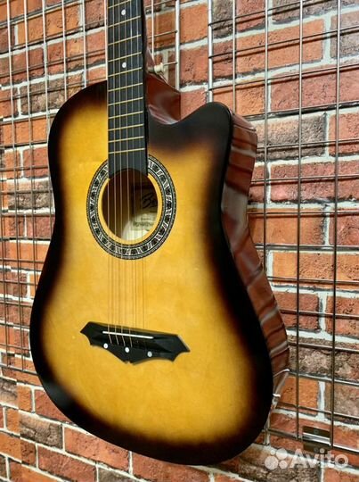 Гитара акустическая + ремень