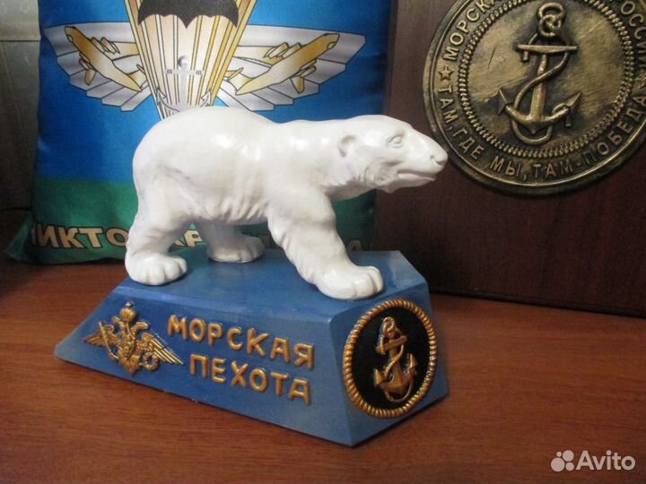 Морская пехота-статуэтка 