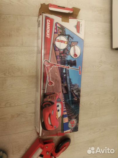 Самокат детский двухколесный новый