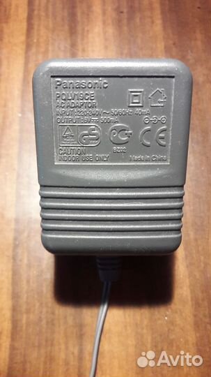 Сетевой адаптер,блок питания panasonic pqlv19ce