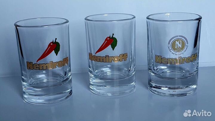 Фирменные стопки.S V Союз Виктан, Nemiroff и др