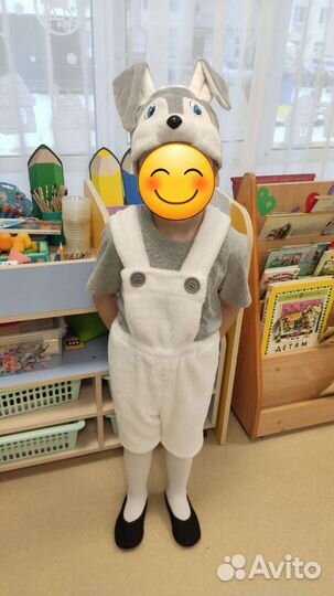 Новогодний костюм зайчика