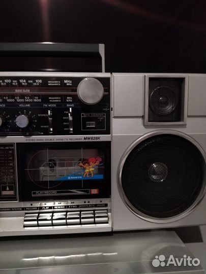 Магнитофон sanyo mw828k