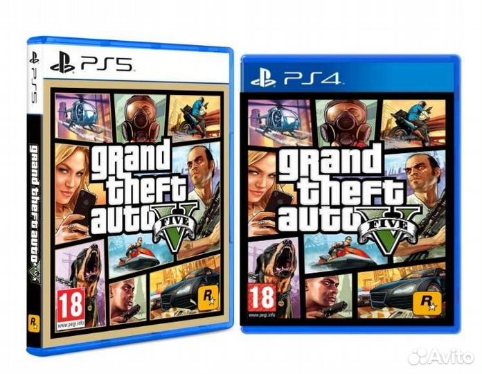 Игры ps4, ps5 / gta 5