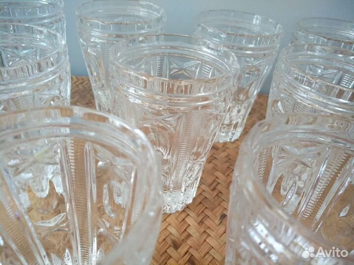 Бокалы хрустальные СССР, 12 шт