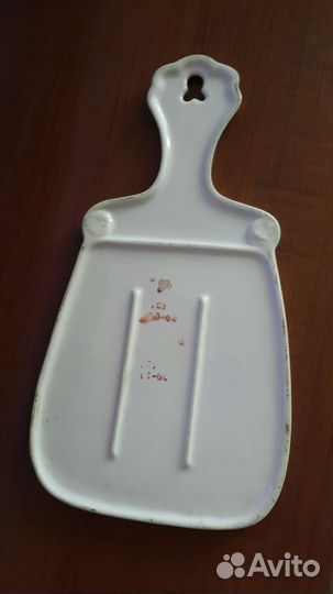 Фарфор СССР сырная доска коростень винтаж