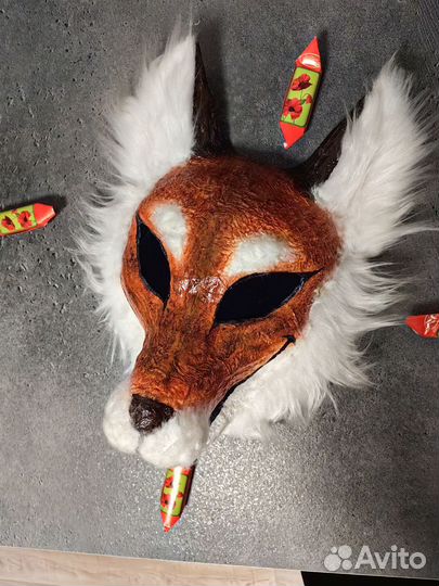 Маска Алиса из игры tiny bunny