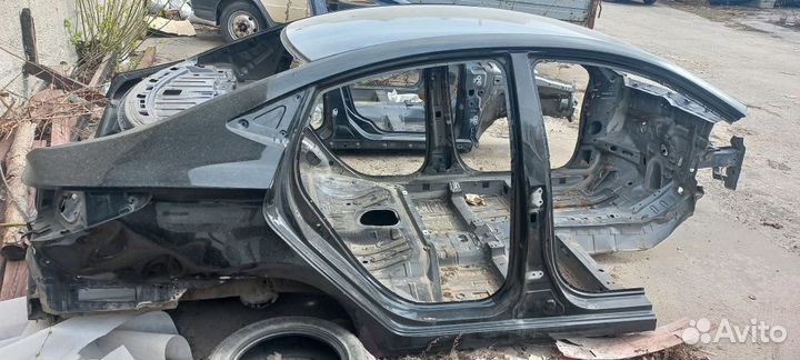 Порог со стойкой левый Hyundai Solaris 2010-2017