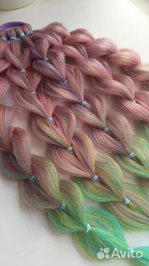 Афрорезинки, афрокосы, канекалон