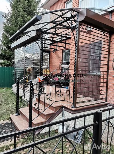 Прозрачные рольставни из поликарбоната