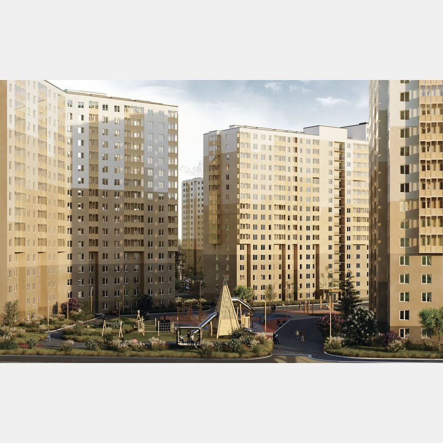 1-к. квартира, 33,7 м², 16/17 эт.