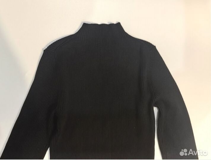 Джемпер в рубчик женская шерсть