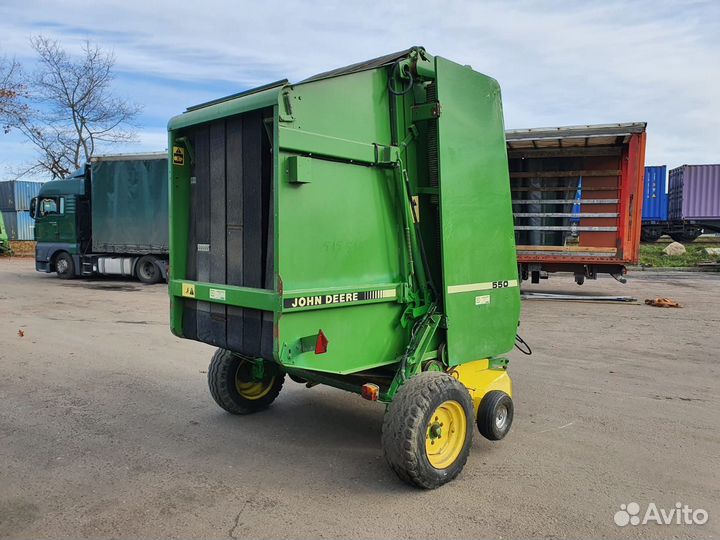 Пресс-подборщик John Deere 550, 2008