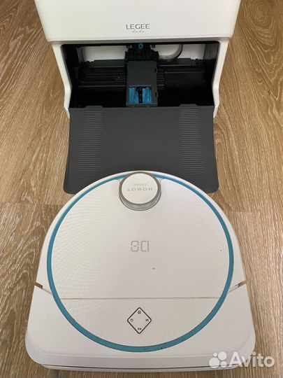 Робот-пылесос моющий Hobot Legee D8 со станцией Lu