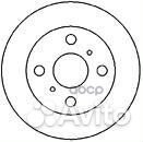 Диск тормозной передний toyota paseo (EL54 ) 1