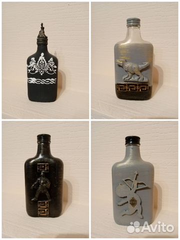 Декорированные бутылки