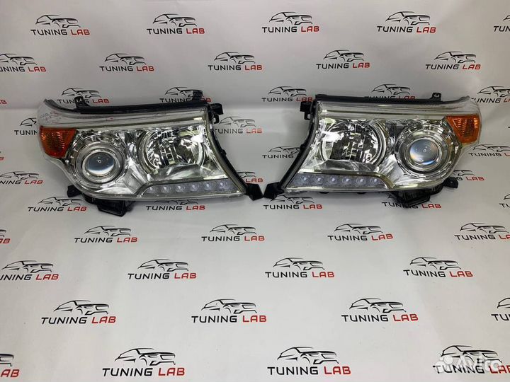 Land Cruiser 200 08-15 Фары рестайлинг 2012+ O4QN5