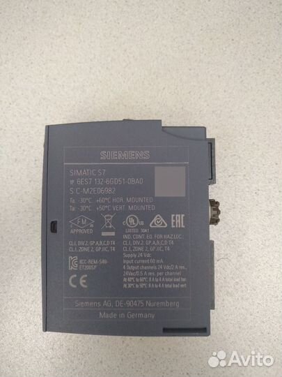 Siemens новые 6ES7132-6GD51-0BA0