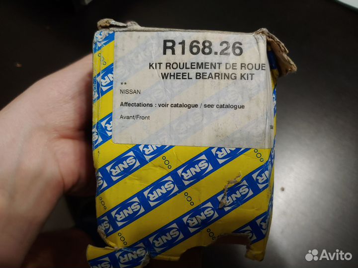 Комплект подшипника ступицы SNR R168.26 Nissan