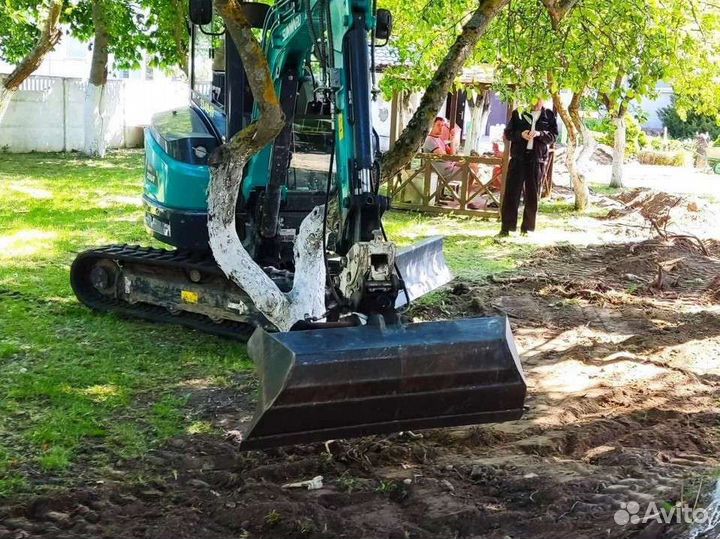 Услуги мини экскаватора