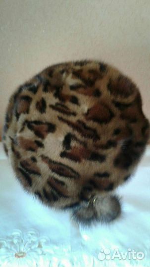 Берет женский норковый