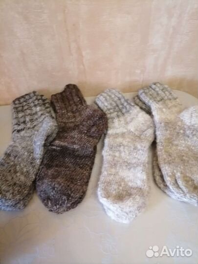 Носки из овечьей шерсти