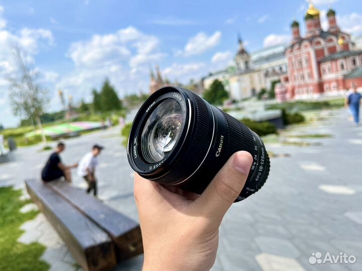 Объектив canon ef s 18 135 + UV фильтр