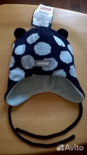 Новые зимние шапки на флисе 46 48 50 Рейма