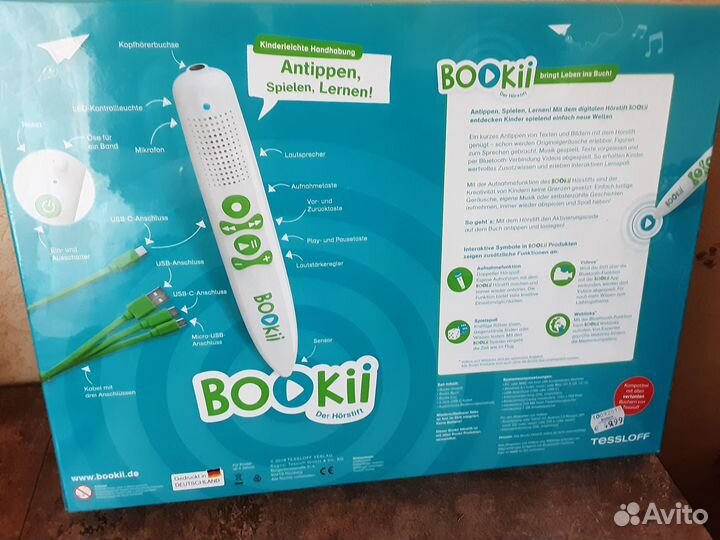 Стартовый набор Bookii с интерактивной ручкой