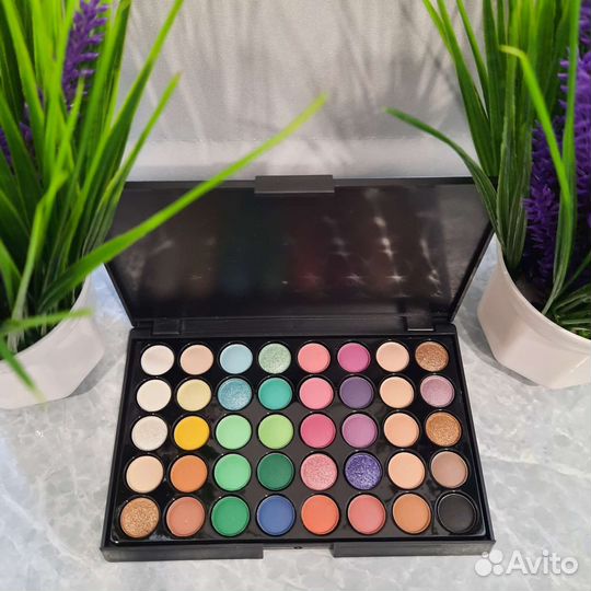 Палитры теней 16-54 оттенков