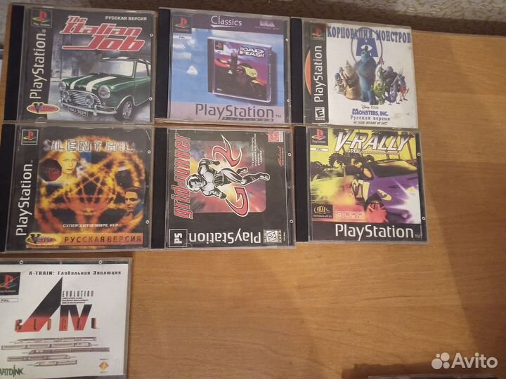 Игры диски для ps1