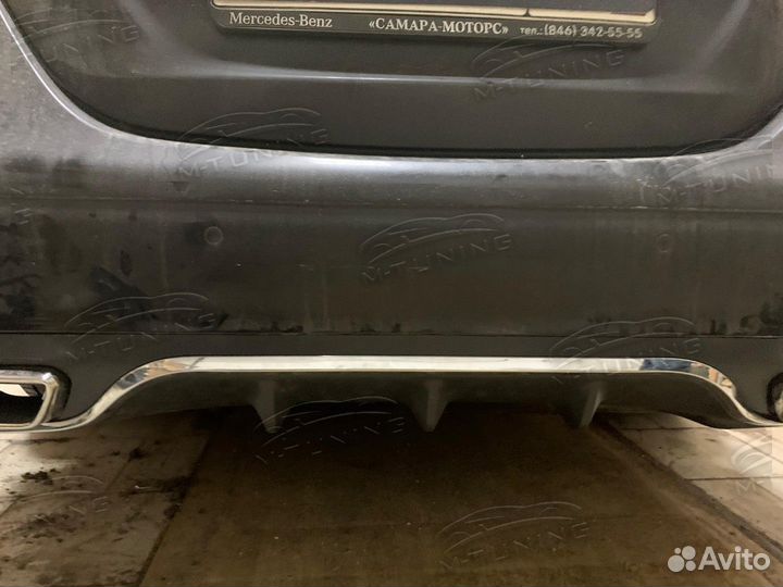Диффузор AMG Mercedes W213 без амг пакета