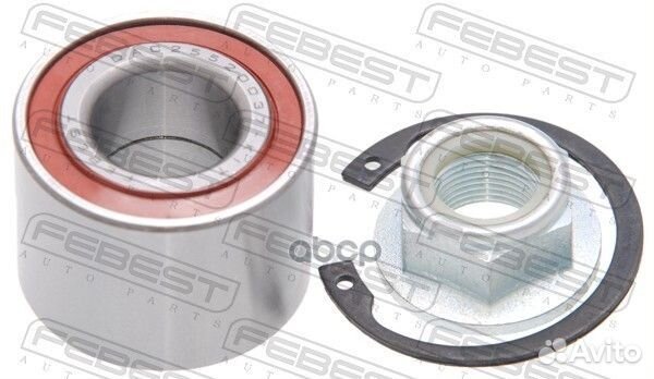 Подшипник ступицы, комплект DAC25520037-KIT Febest