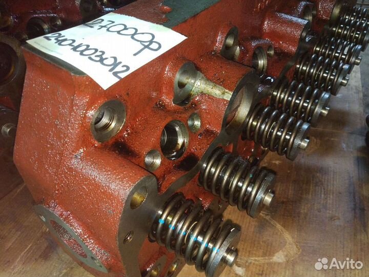 Головка блока цилиндров мтз, зил, паз, Д240