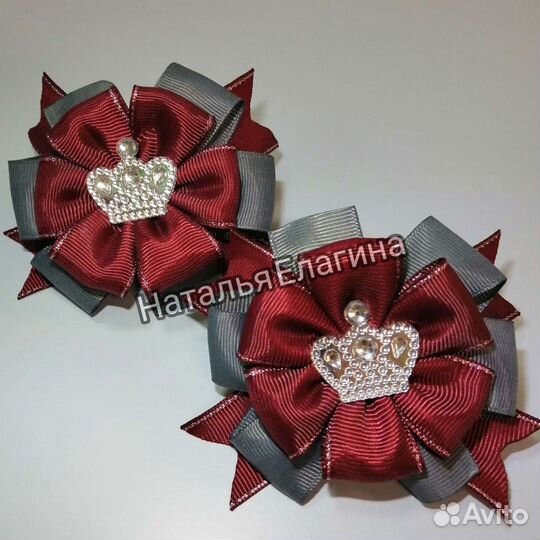 Резинка для волос, банты школьные, бантики ручная