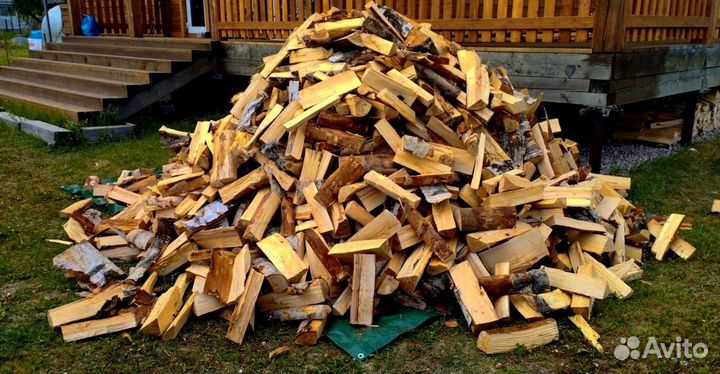 Дрова в укладку любого объема