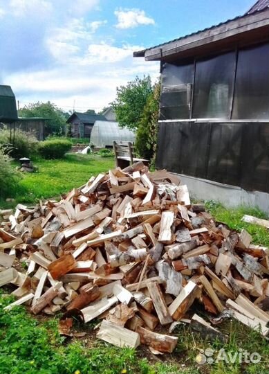 Дрова в укладку любого объема Березовые в Выборге
