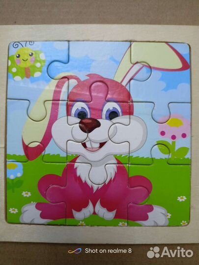 Деревянные пазлы/пазлы для малышей