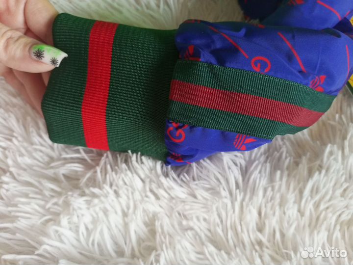 Куртка бомбер женская Gucci Adidas