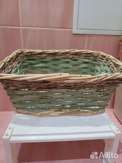 Корзина плетеная для хранения