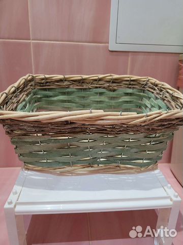 Корзина плетеная для хранения