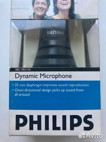 Микрофон караоке Philips новый