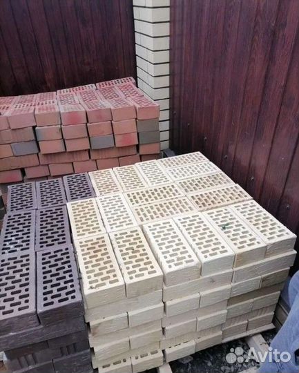 Кирпич облицовочный ваниль