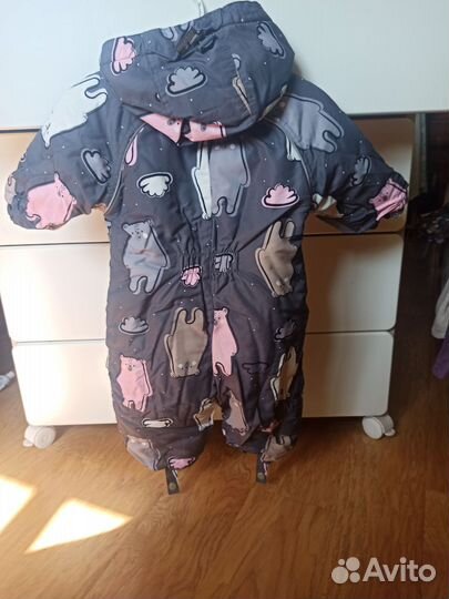 Детский Комбинезон демисезонный crockid 74 80