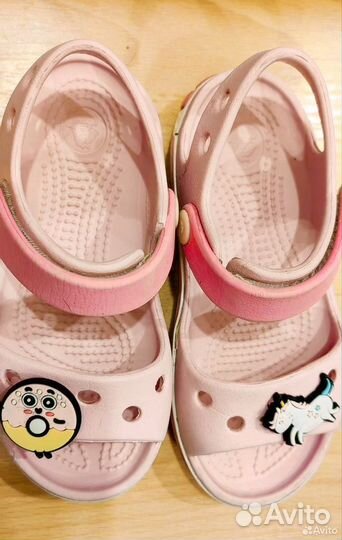 Сандали для девочки Crocs c9