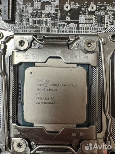 Материнская плата с процессором intel xenon