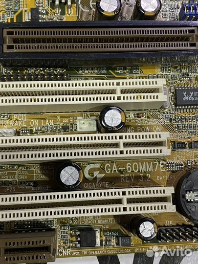 Ретро Материнская плата GA-60MM7E PGA370