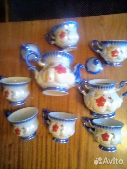 Чайный сервиз необычный