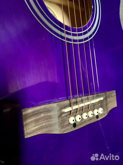 Гитара акустическая + тюнер