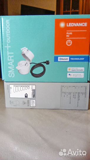 Умная розетка Ledvance IP44 с bluetooth управл